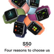 Load image into Gallery viewer, Heart Rate Blood Pressure Body Temperature Waterproof SmartWatch
